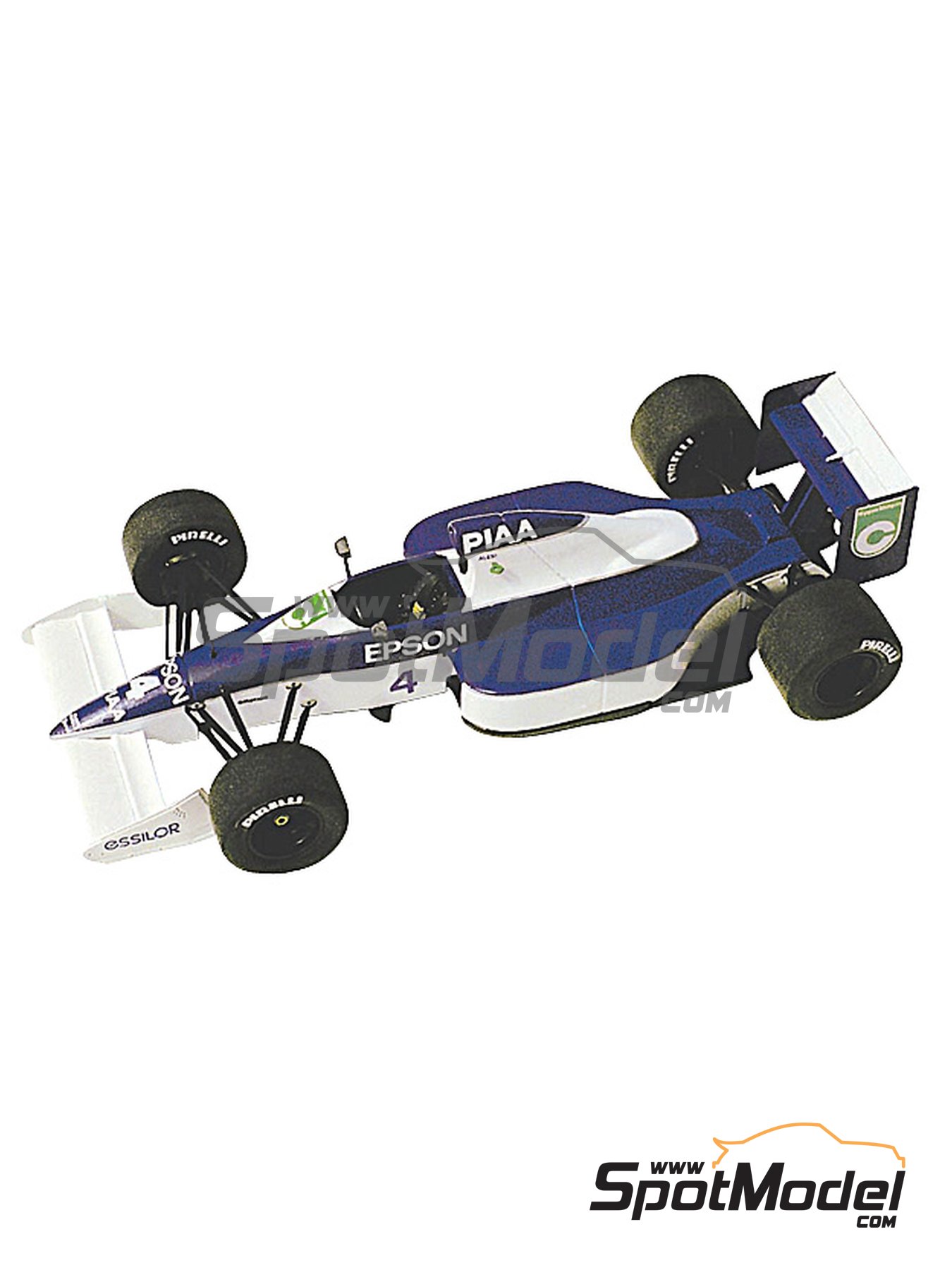 Tyrrell Cosworth 018 Tyrrell Racing Team sponsored by Epson - USA - United  States of America Formula 1 Grand Prix 1990. Car scale model kit in 1/43 sc